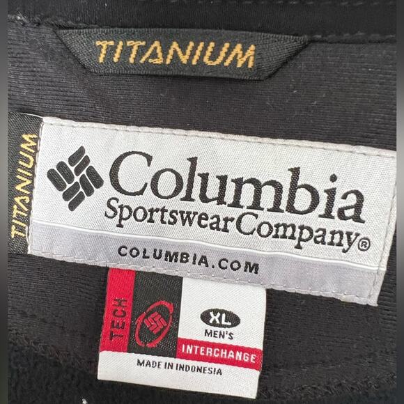 Columbia Titanium Interchange Jacket Men’s XL Softshell DEW ACTION SPORTS TOUR - Picture 8 of 9